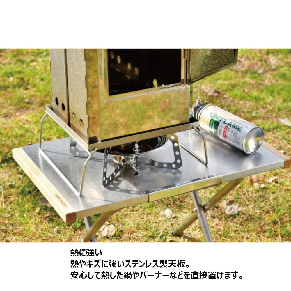 ユニフレーム UNIFLAME 焚き火ベースsolo 焚き火ベースsolo ウィンドスクリーン - ユニフレーム